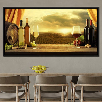 Vineyard View Canvas Wall Art