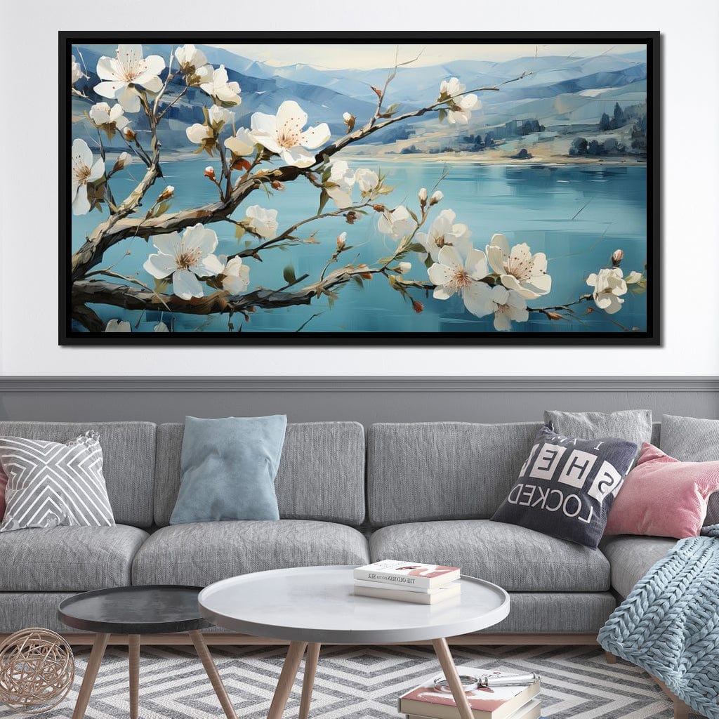 Blooming Almond Tree 1 Canvas Wall Art