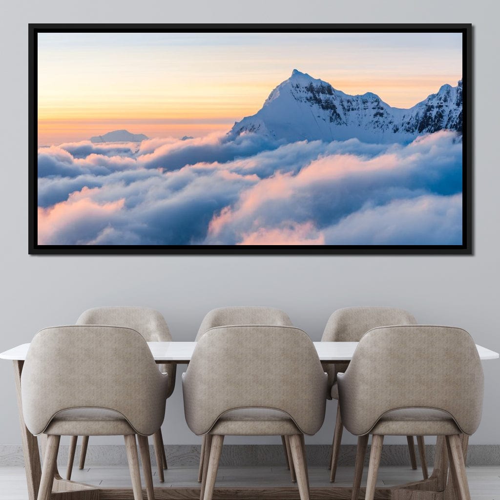 Above the Clouds Canvas Wall Art