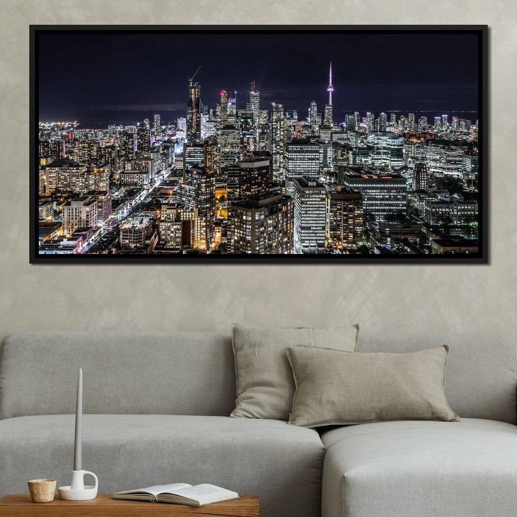 Toronto Skyline Canvas Wall Art