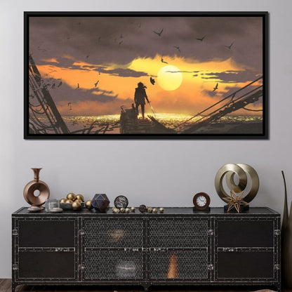 Ruins of Agony Canvas Wall Art