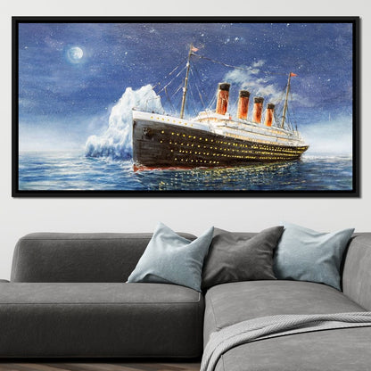 Titanic Canvas Wall Art