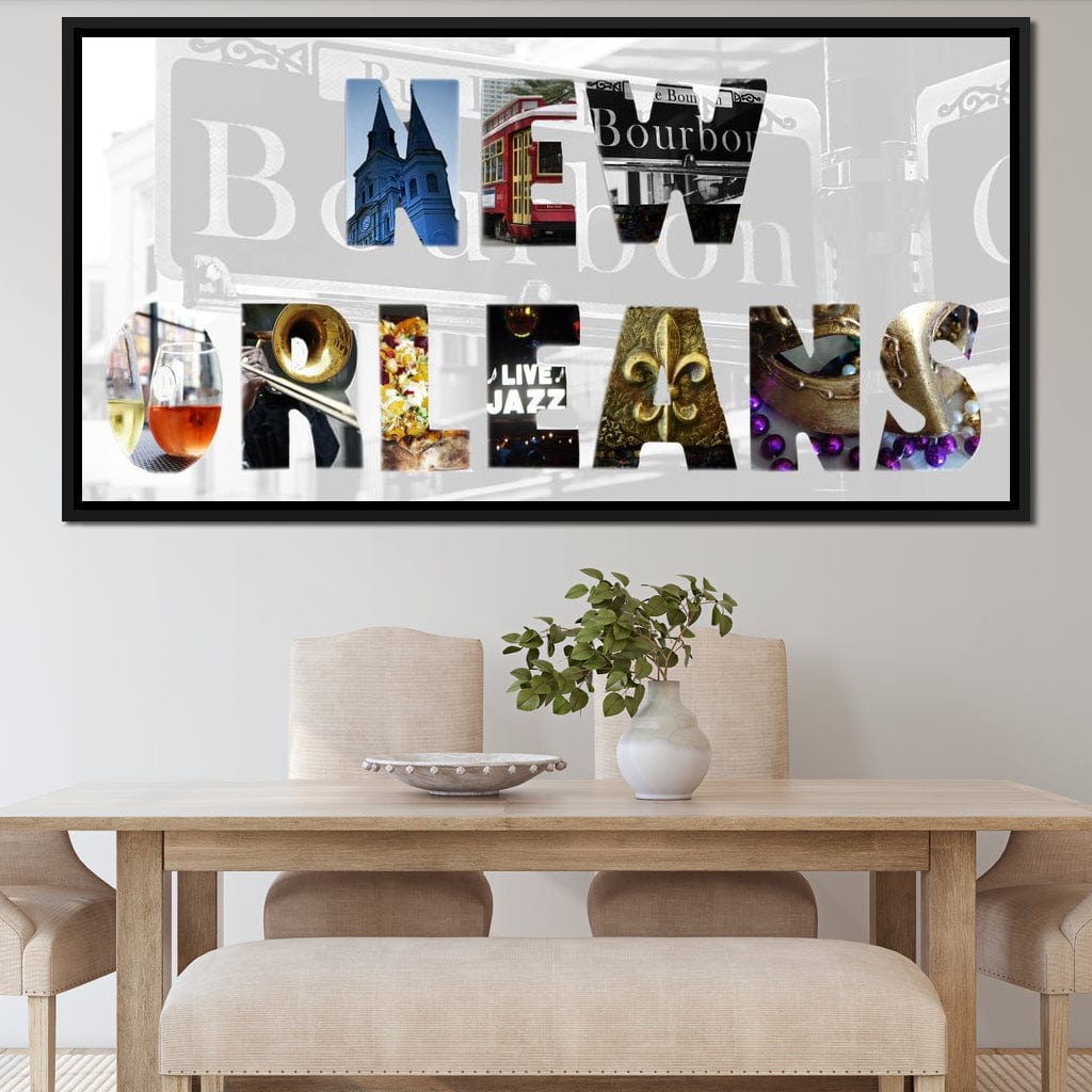 New Orleans Display Canvas Wall Art