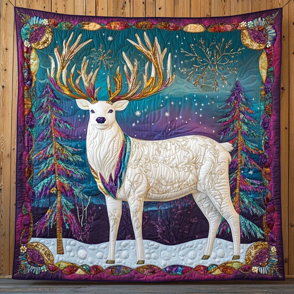 Charming Stag Quilt Blanket