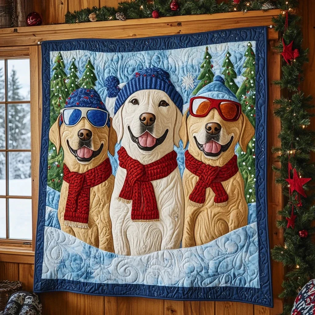 Chasing Snowflakes Quilt Blanket