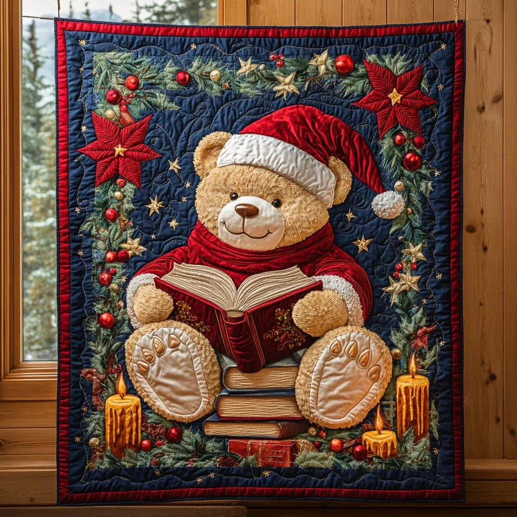 Cheer Bear Quilt Blanket