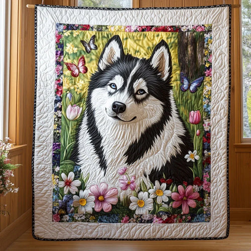 Cherry Paws Quilt Blanket
