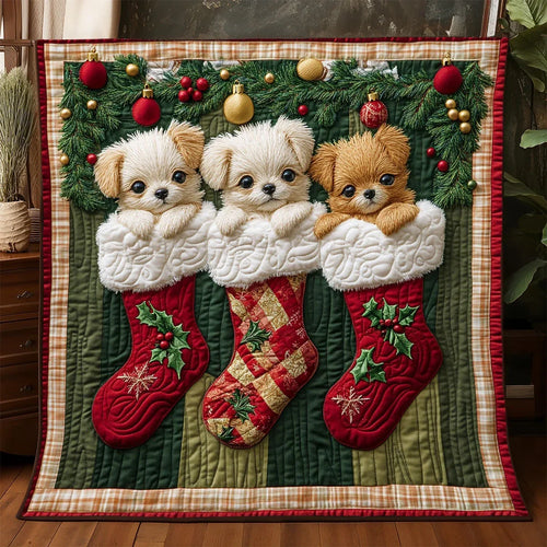 Chihuahua Cheer Quilt Blanket