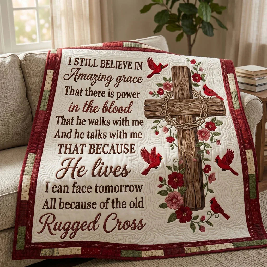 Christian Hymn Quilt Blanket