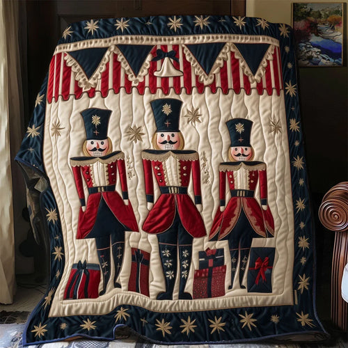 Christmas Guard Quilt Blanket