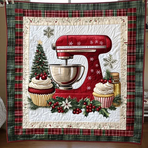 Christmas Mixer Quilt Blanket