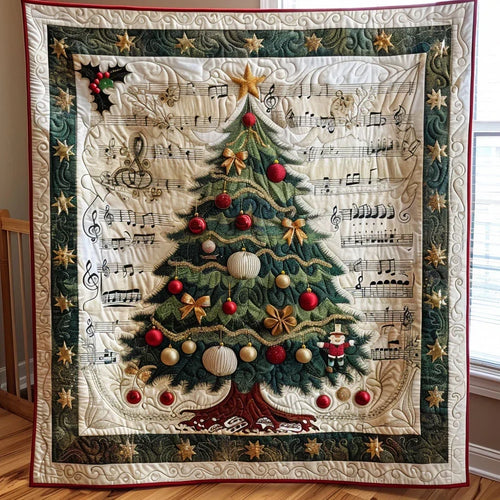 Christmas Song Quilt Blanket