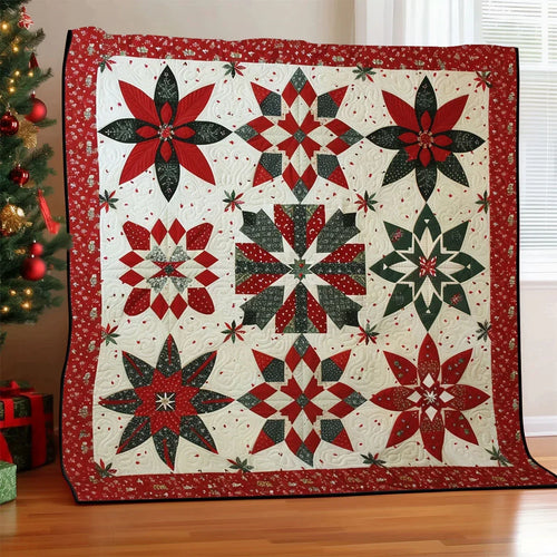 Christmas Starburst Quilt Blanket
