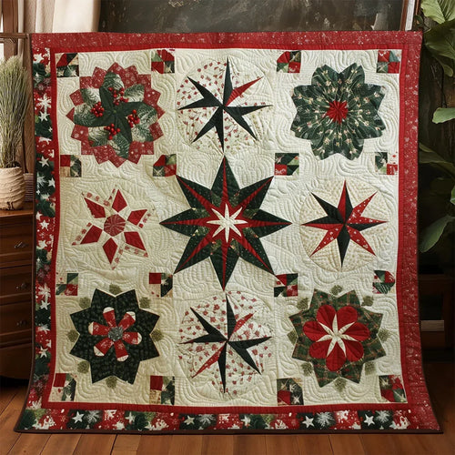 Christmas Starlight Quilt Blanket