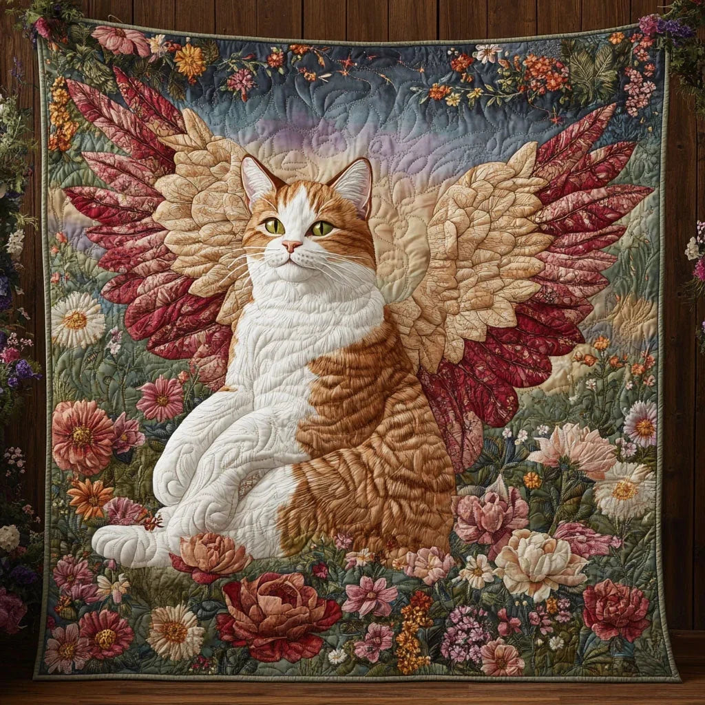 Chubby Gingle And Wing Quilt Blanket