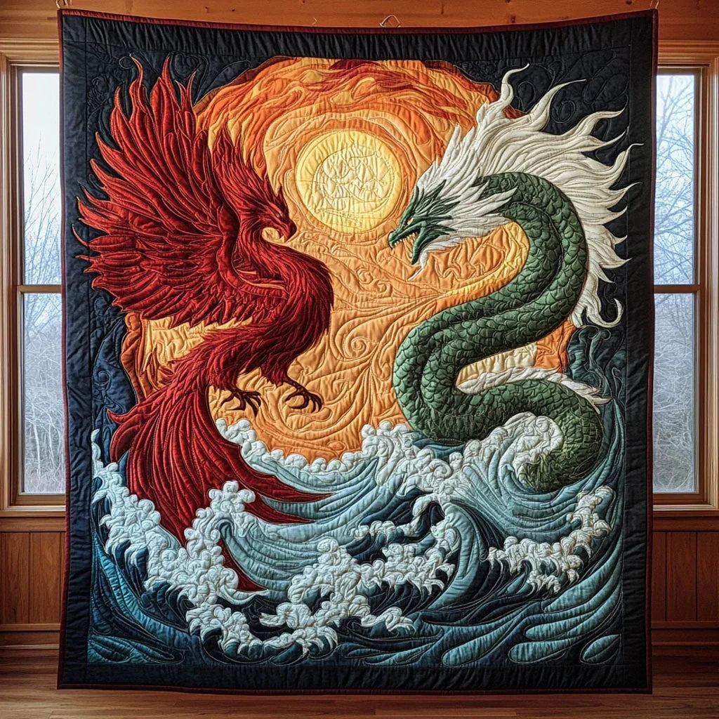 Clash Of Legends Quilt Blanket