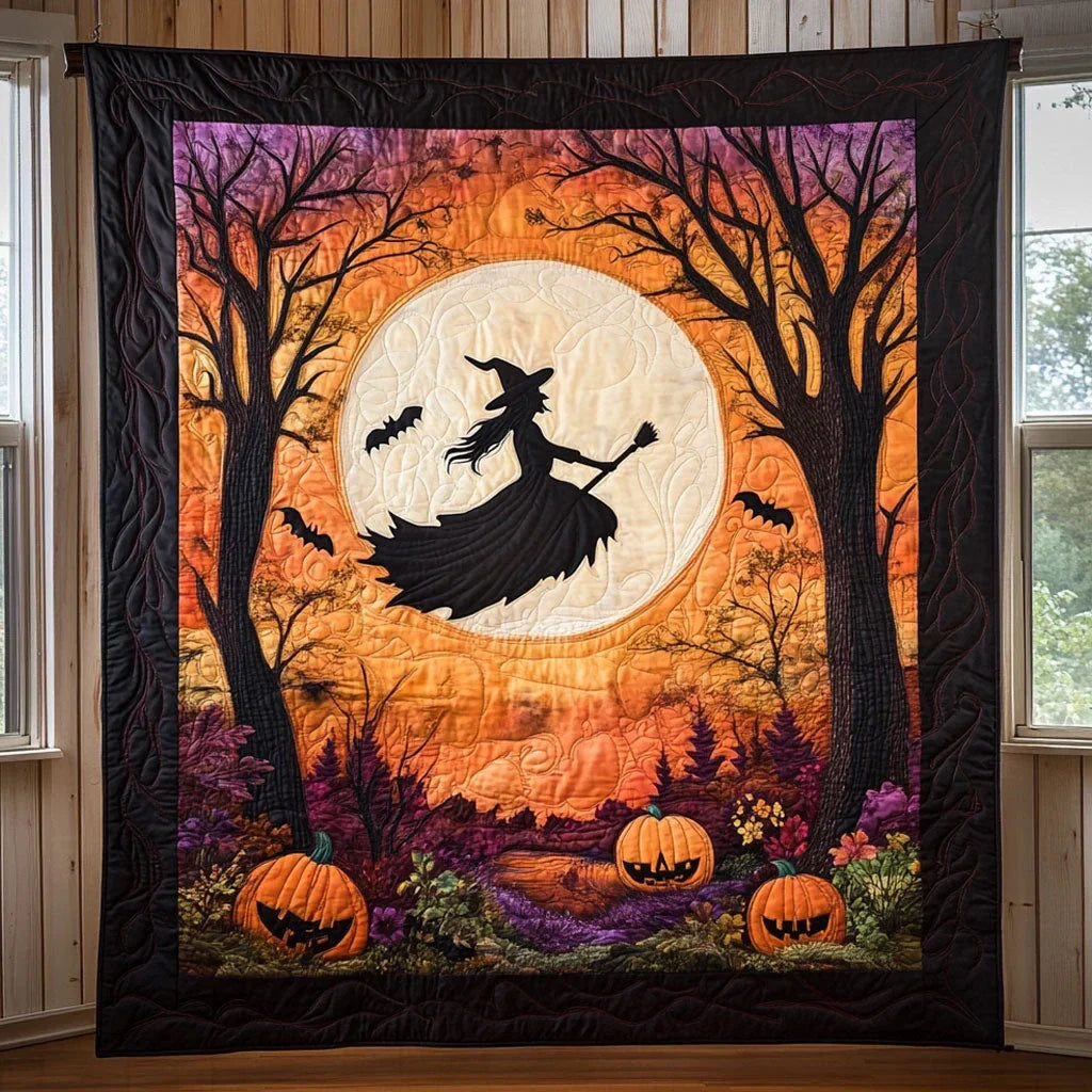 Cloak Of Night Quilt Blanket