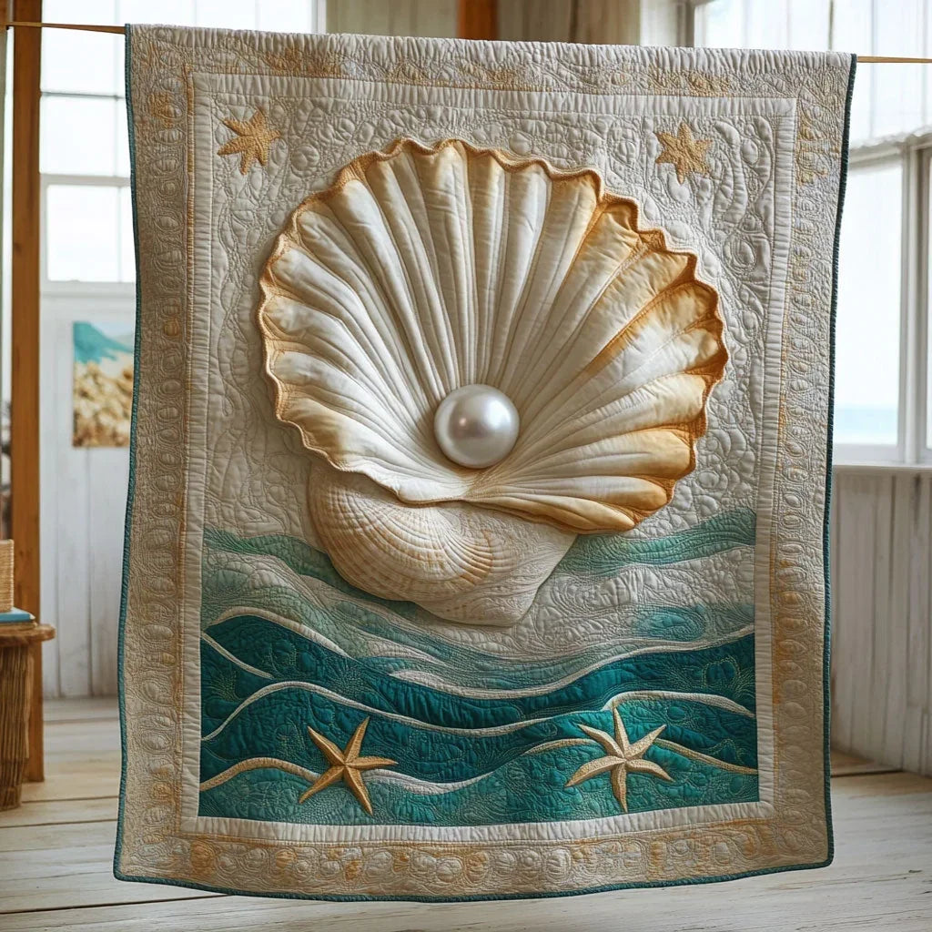 Coastal Harmony Quilt Blanket