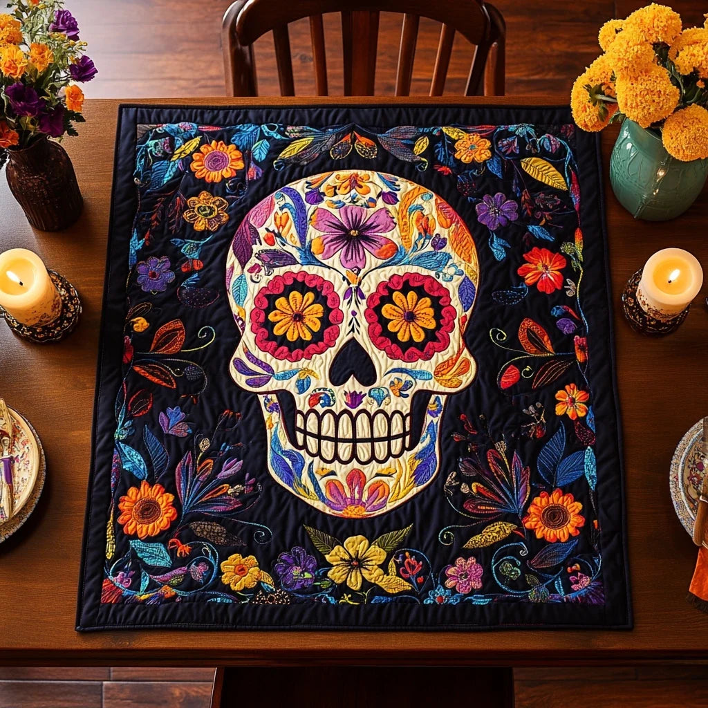 Color Spirit Quilted Table Topper