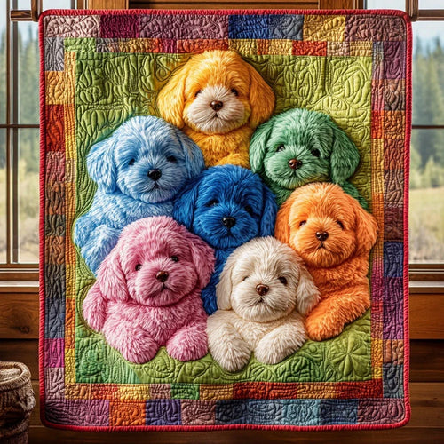 Colorful Naps Quilt Blanket