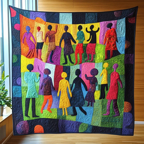 Colorful Party Quilt Blanket