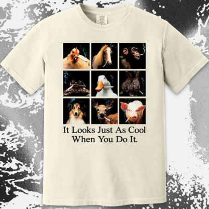Funny Animals Smoking Shirt – It Looks Just As Cool When You Do It (view 9)