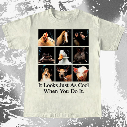 Funny Animals Smoking Shirt – It Looks Just As Cool When You Do It (view 10)
