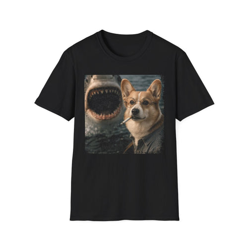 Corgi and Shark Tee