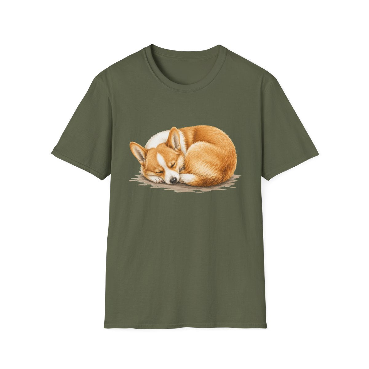 Corgi Rest At Last Tee