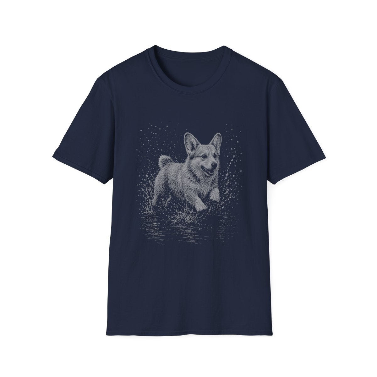 Corgi Water Run Tee