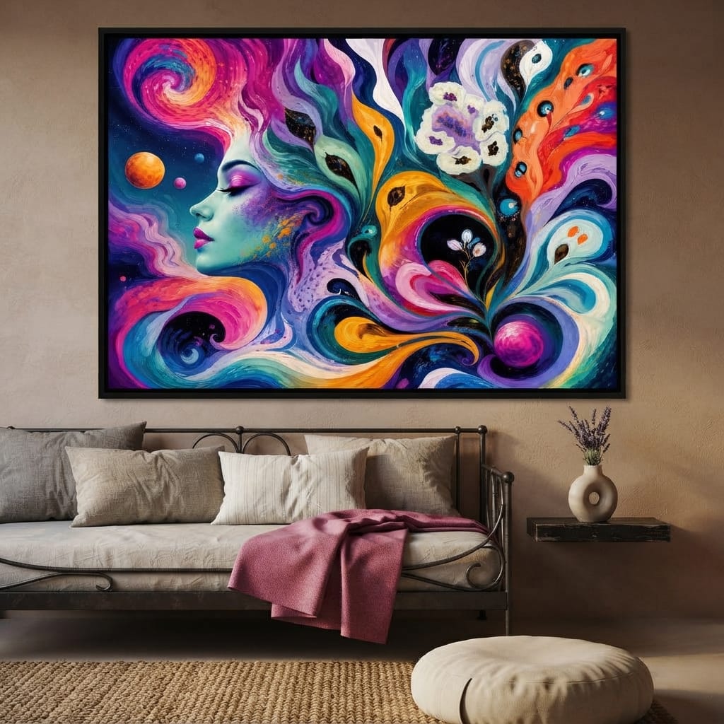 Cosmic Daydream Canvas Wall Art