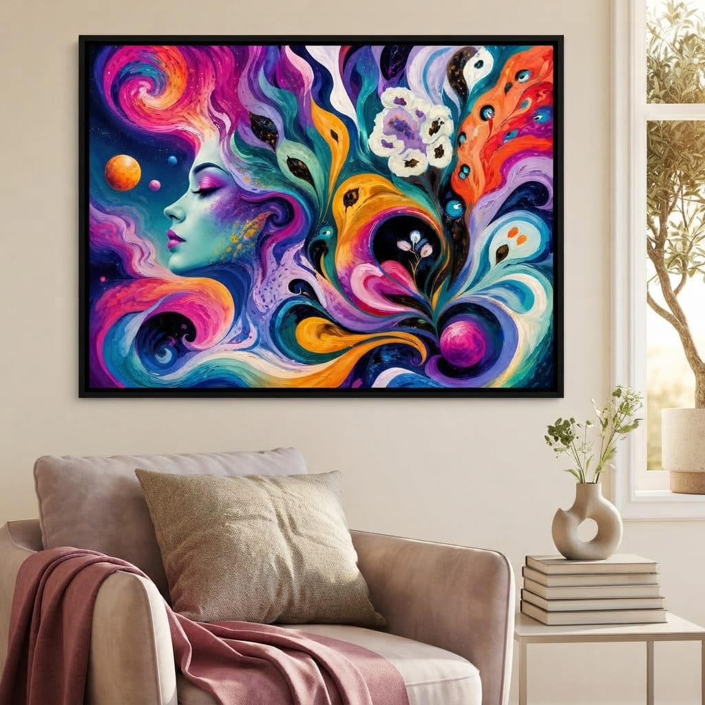 Cosmic Daydream Canvas Wall Art