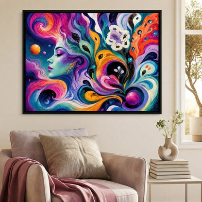 Cosmic Daydream Canvas Wall Art