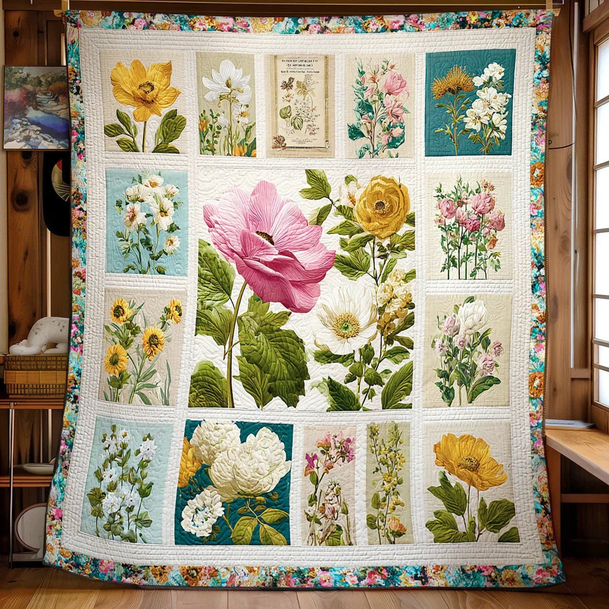 Cottage Bloom Quilt Blanket