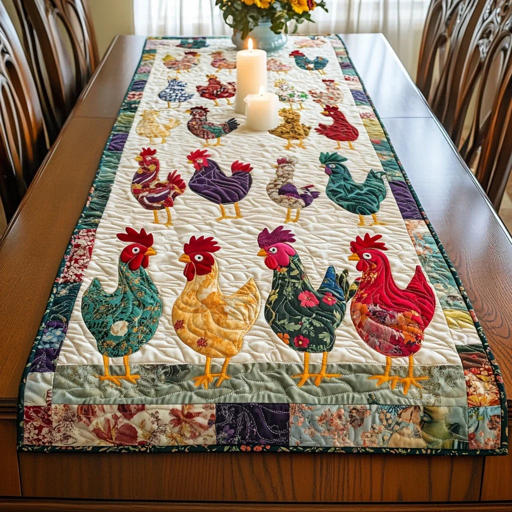 Country Chic Quilted Table Runner