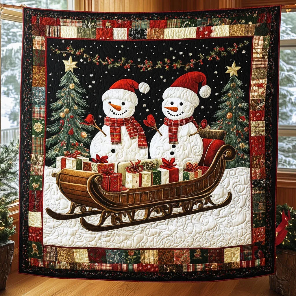 Country Christmas Quilt Blanket