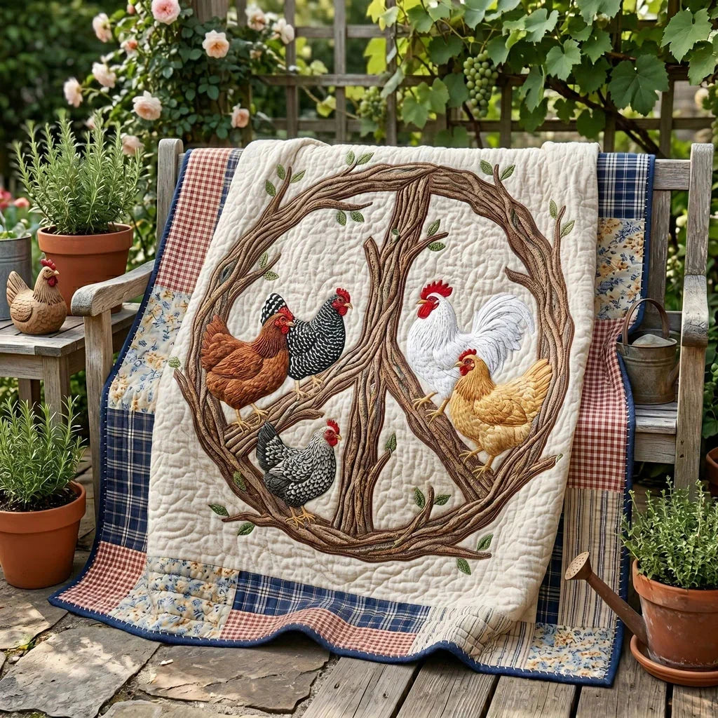 Country Coop Harmony Quilt Blanket