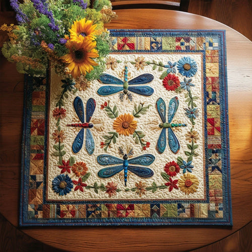 Country Drift Quilted Table Topper