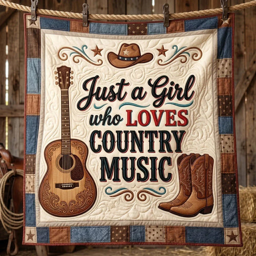 Country Girl Vibes Quilt Blanket