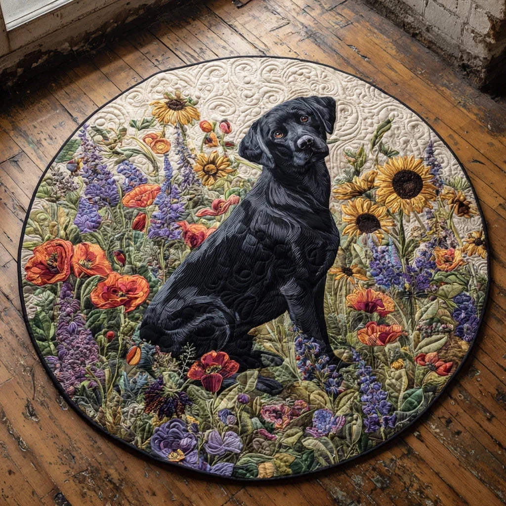 Country Guardian Quilted Round Mat