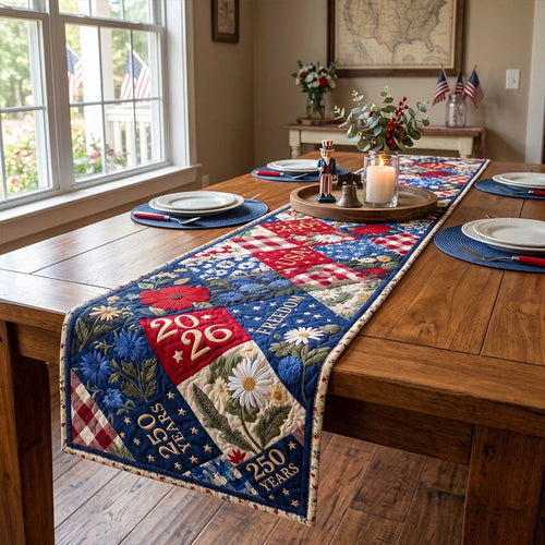 Country Roads Commemorative Quilted Table Runner