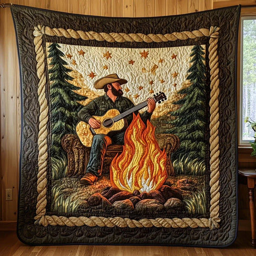 Cowboy Lullaby Quilt Blanket