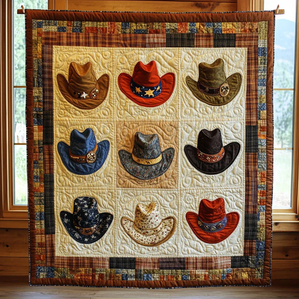 Cowboy Spirit Quilt Blanket
