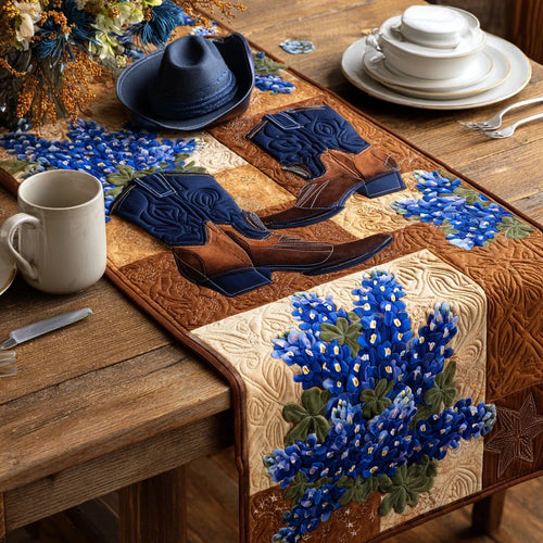 Cowboy Table Quilted Table Runner
