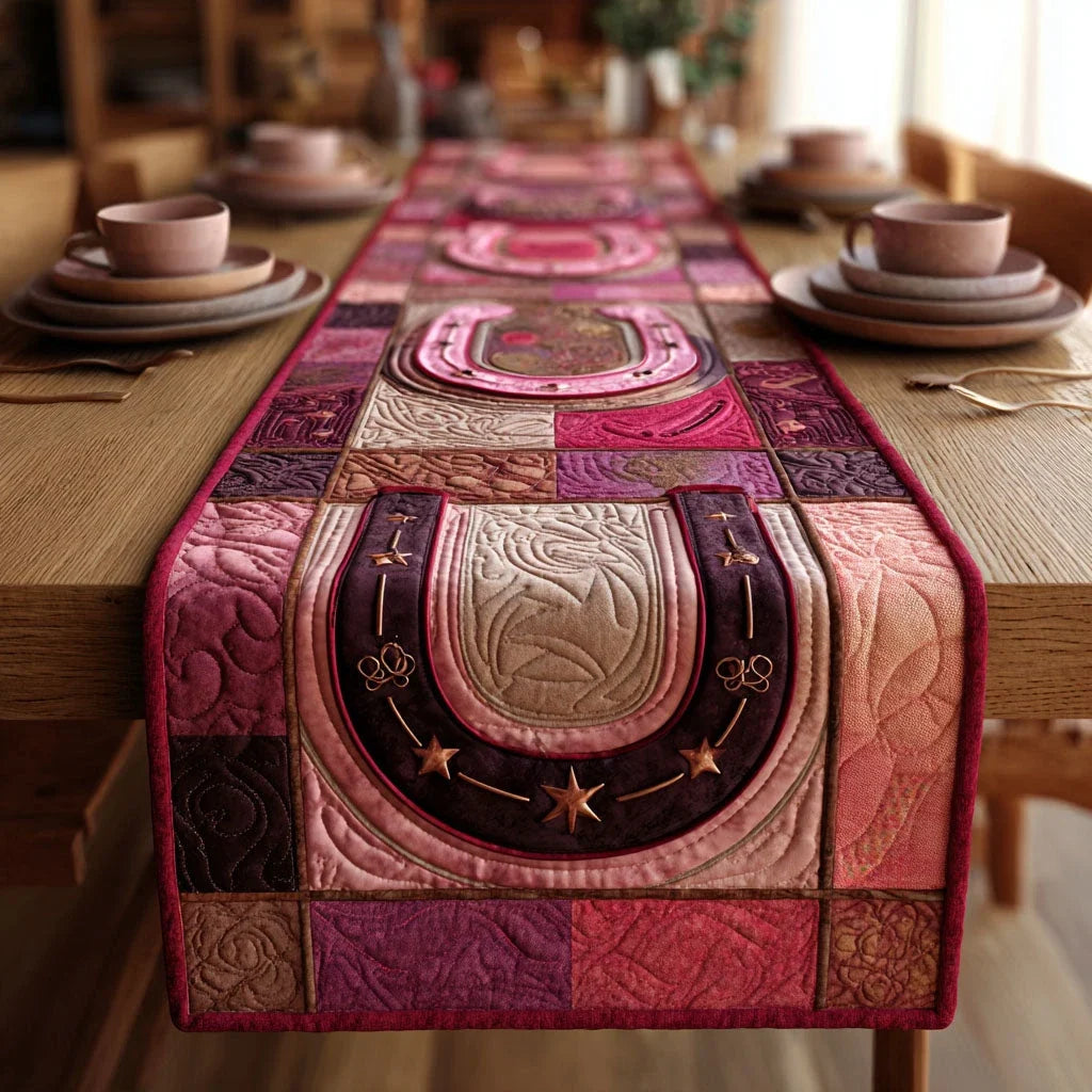 Cowgirl Charm Quilted Table Runner