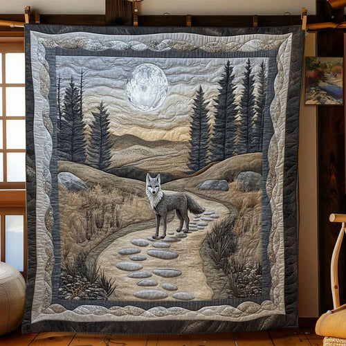 Coyote Path Quilt Blanket