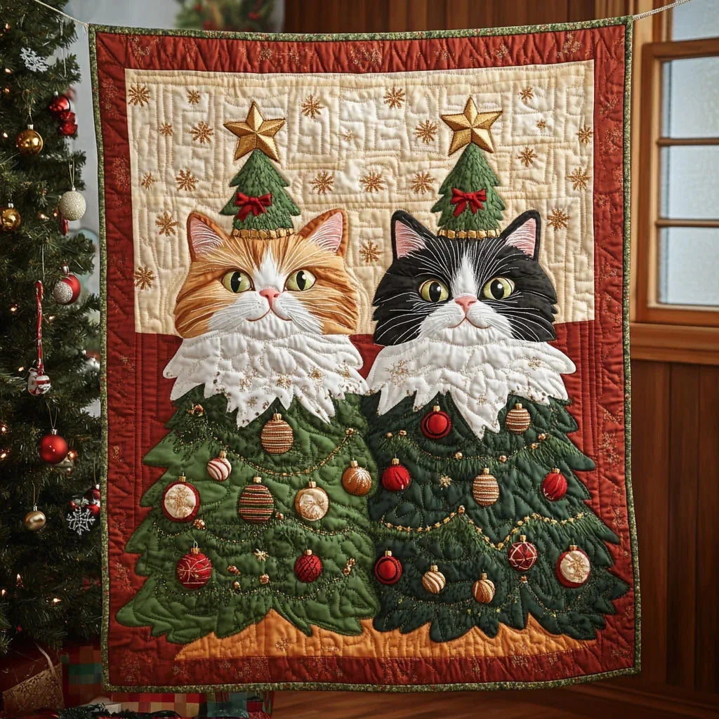 Cozy Cats Quilt Blanket