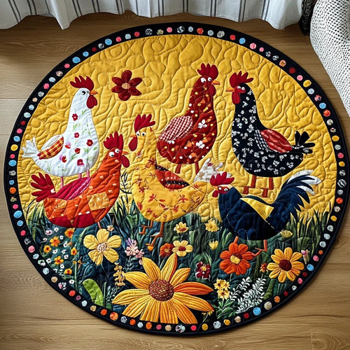 Cozy Coop Quilted Round Mat