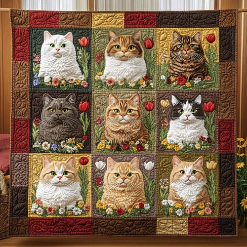 Cozy Garden Quilt Blanket