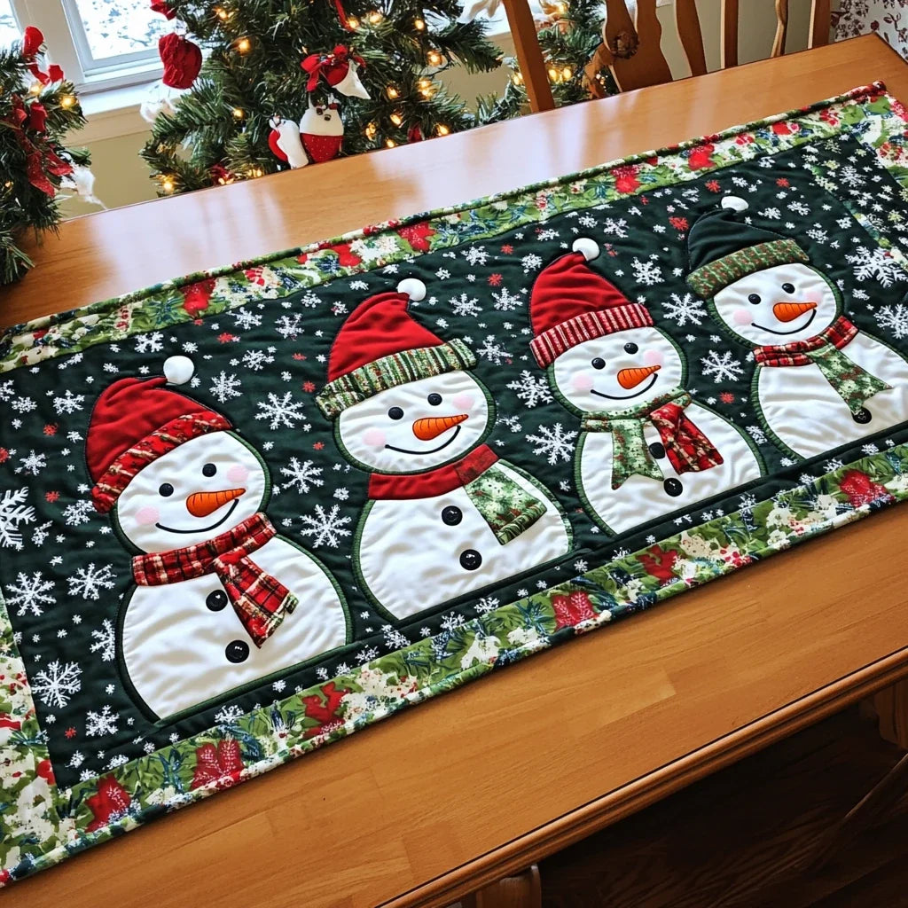 Cozy Gather Quilted Table Runner